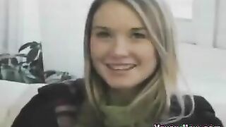 Teen Watched While Masturbating