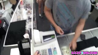 College Girl Trades In the Goods