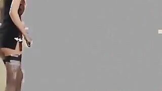 Skinny Japanese Babe Dominating Two Guys