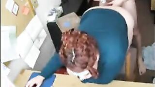 Office Camera Catches Workers Fucking