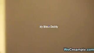 White Slut Cummed Inside By Black Cock