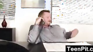 Nasty Teen Fucked By Her Boss