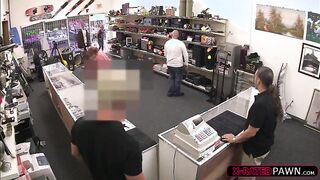 Woman sells car with her sex appeal  to pawn ownerfor some sex in his office