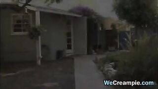 Ebony Slut Gets Cum In Her Pussy