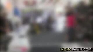 Super hot hunk model wannabee gets to suck dicks and his ass fucked 