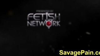 FetishNetwork Isa Mendez strapon DP slave