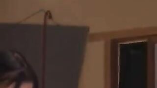 Cute Asian Girl Sucking Cock