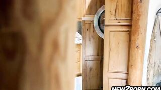 Fresh new all natural teen with amazing tits and ass