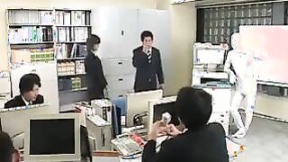 Japanese Chick Fucked In The Office