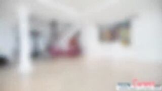 Extremely beautiful chick shows her perfect ass off and gets fucked