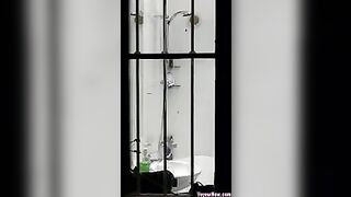 Naked Neighbor In The Bathroom