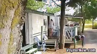 Spying On A Hot Neighbor