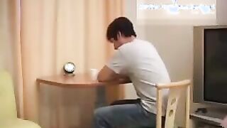 Asian Couple Making Love