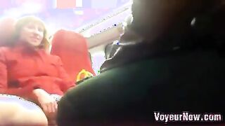 Blowjob On The Train