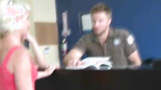 Pretty Blonde Getting Pussy Eaten Out In A Stunt