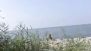 Tanning At The Beach