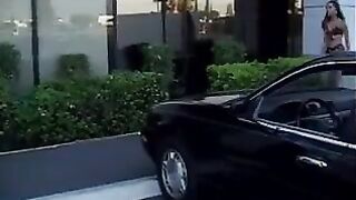 Black Banging Outdoors