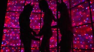 Three anus whores trying brutal strapons