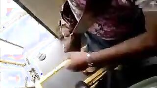 Erect Cock On The Bus