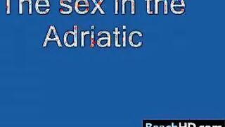 Couple Having Sex At The Sea