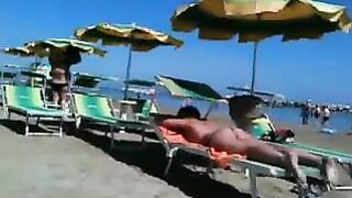 Nice Ass At The Beach