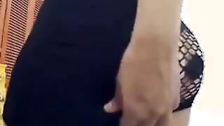 Big tit fat ass latina plays with tits and pussy on webcam