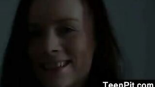 Beautiful Teen Riding A Cock