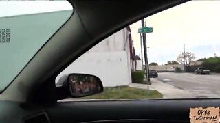 Mia gets picked up by a stranger and they have sexy time along the way