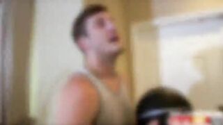 Stepmom gets filmed while getting naked and she gets fucked