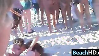 Sex At The Beach In Front Of Others