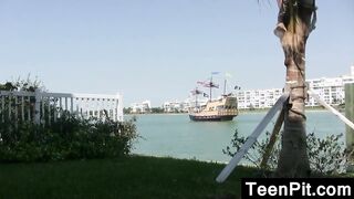 Cute Teen Girls Outside