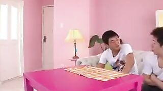 Sweet Asian In A Threesome