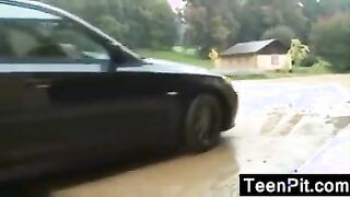 Teen Schoolgirl Haivng Sex