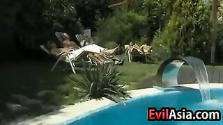 Asian Slut Fucked Gang Bangs Outside