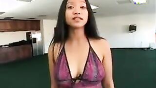 Busty Asian Girl Getting Pounded