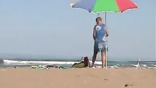 Mature Woman Giving A Handjob