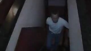 Sexy Blonde Shemale Sucked And Banged