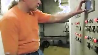 Curvy Teen Giving A Handjob