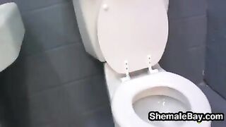 Skinny Shemale All Alone