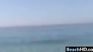 Getting A Blowjob At The Beach