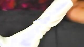 Horny Blonde Shemale