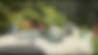 Dani Daniels teases her man and she gets hardcore sex and receives cumshot