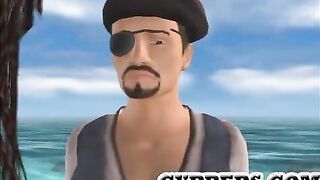 3D animation interracial