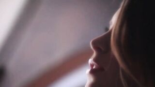 ultra hot darkhair before camera