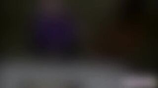 Extremely hot and beautiful masseur sucks her hunk clients hard dick