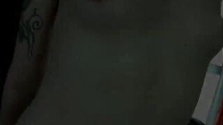 Tranny Nicole Bastiani gets her ass rammed hard and facialized