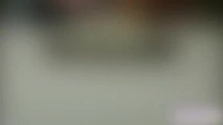 Beautiful and horny masseur Nadia sucks clients dick and tastes his cum