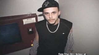 NY Punk Smokes Cocks Thru Glory Hole!