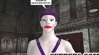 3D animation threesome