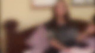 Petite Babe Sara gets a hot face cumshot in her pretty face